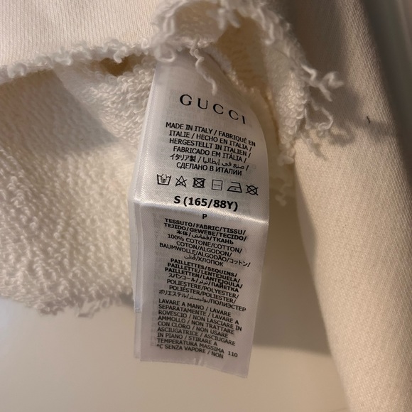 Gucci Sequin Embellished Cropped Sweater - Picture 7 of 10